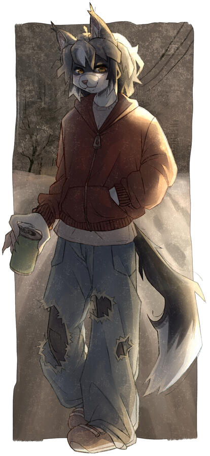 Gifted to Aaron by Abi, who commissioned the artist Nark to draw it